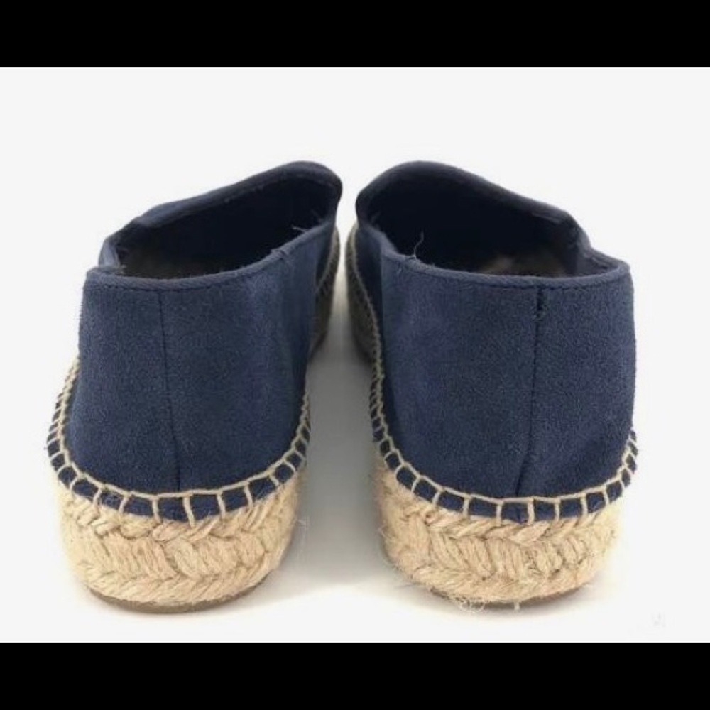 Jack Rogers Navy Blue Luna Suede Espadrilles. Size 8.5 - Picture 4 of 8